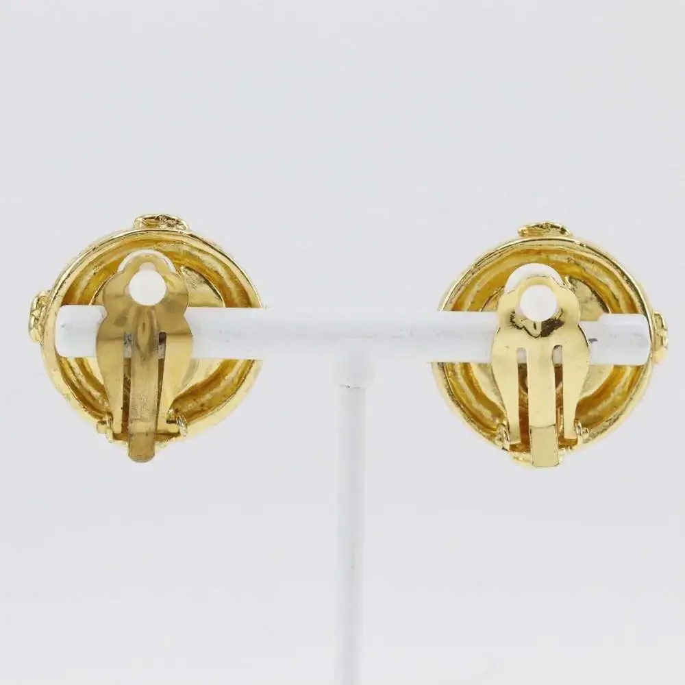CHANEL Gold Earrings